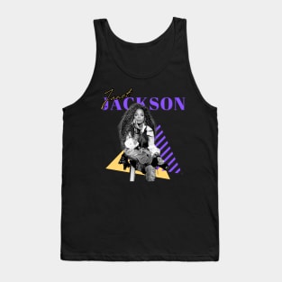 Janet jackson\\1980s retro fan Tank Top